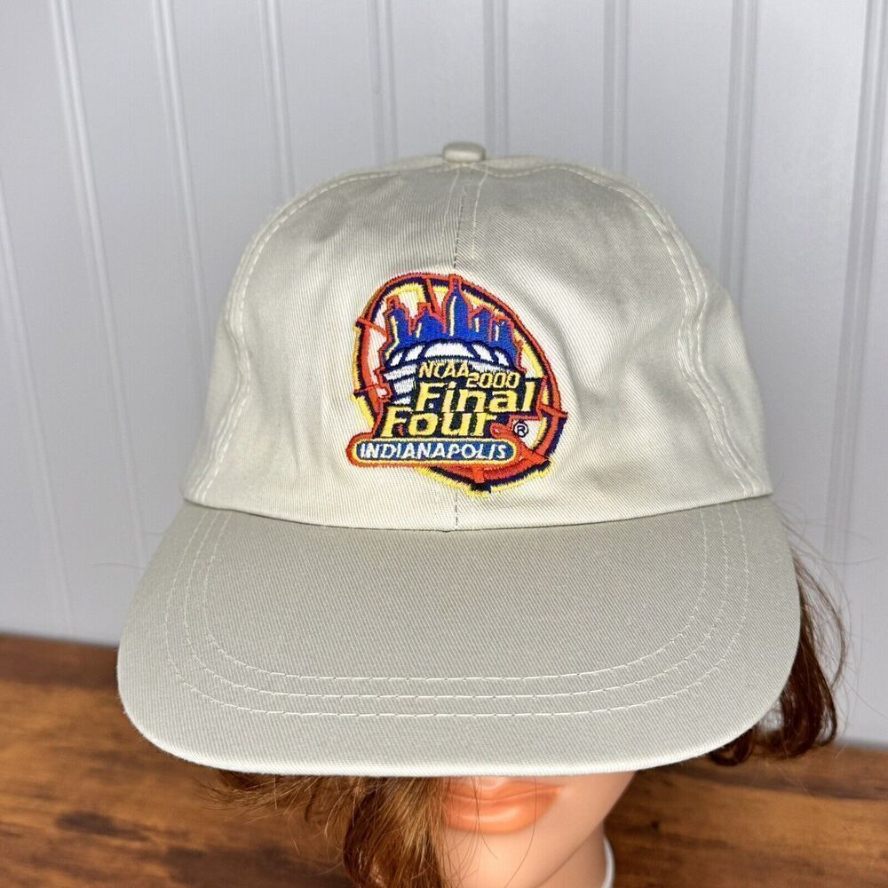 Vintage NCAA 2000 Final Four Indianapolis Hat Cap Mountain Dew Snap Back Y2K